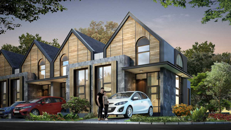 Rumah Siap Huni di Golden Flower GNA Tangerang